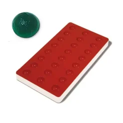 SG04 MEZZASFERA - STAMPO IN SILICONE ø27 H13,5 MM