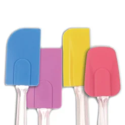 Spatola in silicone grande viola