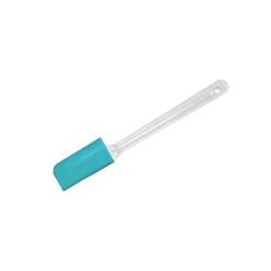 Spatola in silicone piccola blu