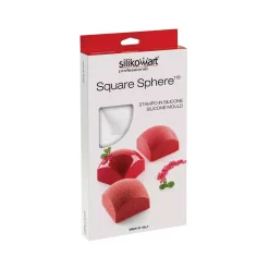 SQUARE SPHERE110 - STAMPO IN SILICONE N.8 SQUARE SPHERE 60X60 H 39 MM
