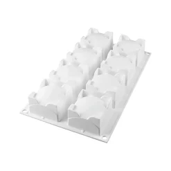 SQUARE SPHERE110 - STAMPO IN SILICONE N.8 SQUARE SPHERE 60X60 H 39 MM