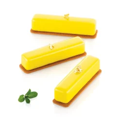 STRIPE ECLAIR 95 - SILICONE MOULD N.8 130X28 H 28MM + CUTTER