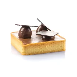 TARTE RING SQUARE 80X80 H20 MM - N.6 ANELLI