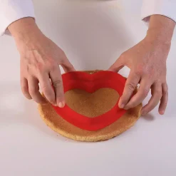 TI AMO - STAMPO IN SILICONE 170X164 H 63 MM + CUTTER