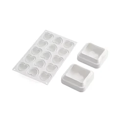 TI VOGLIO BENE 270 - 7 STAMPI IN SILICONE TVB + 1 STAMPO IN SILICONE SF200