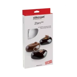 ZEN100 - STAMPO IN SILICONE 87X63 H 36 MM + CUTTER